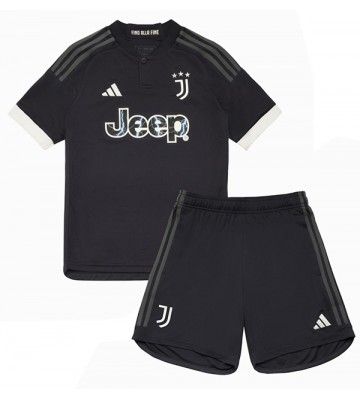 Maillot de foot Juventus Troisième enfant 2023-24 Manches Courte (+ pantalon court)